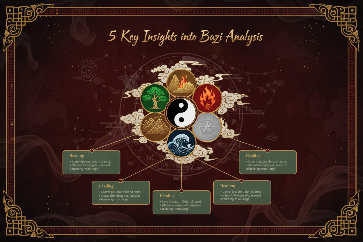 5 Key Insights into Bazi Analysis