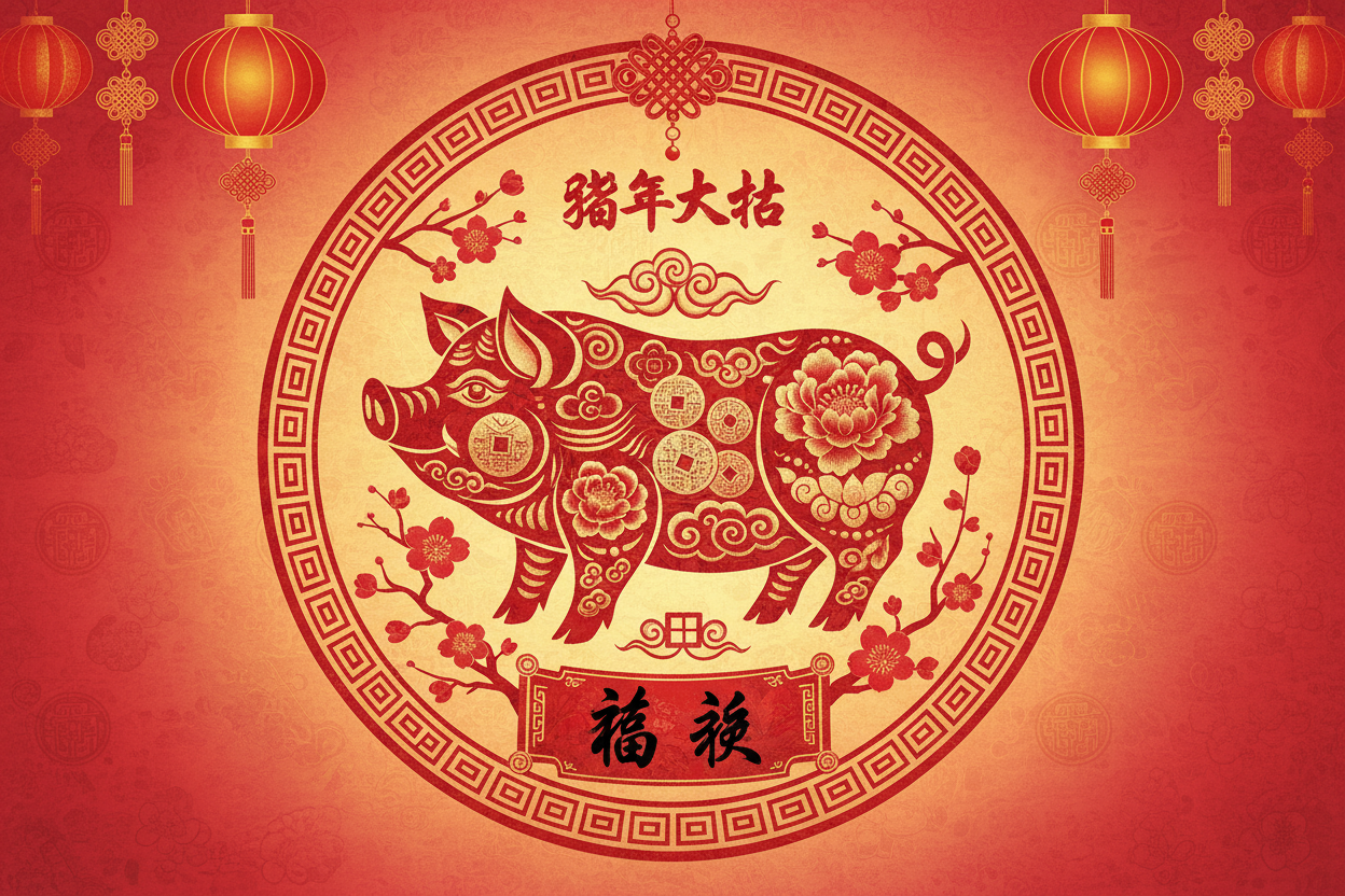 The pig in the Chinese zodiac
