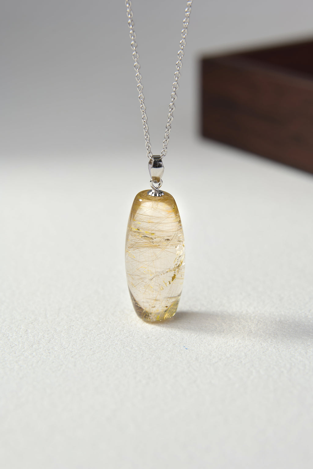 Wealth Vortex Quartz Pendant