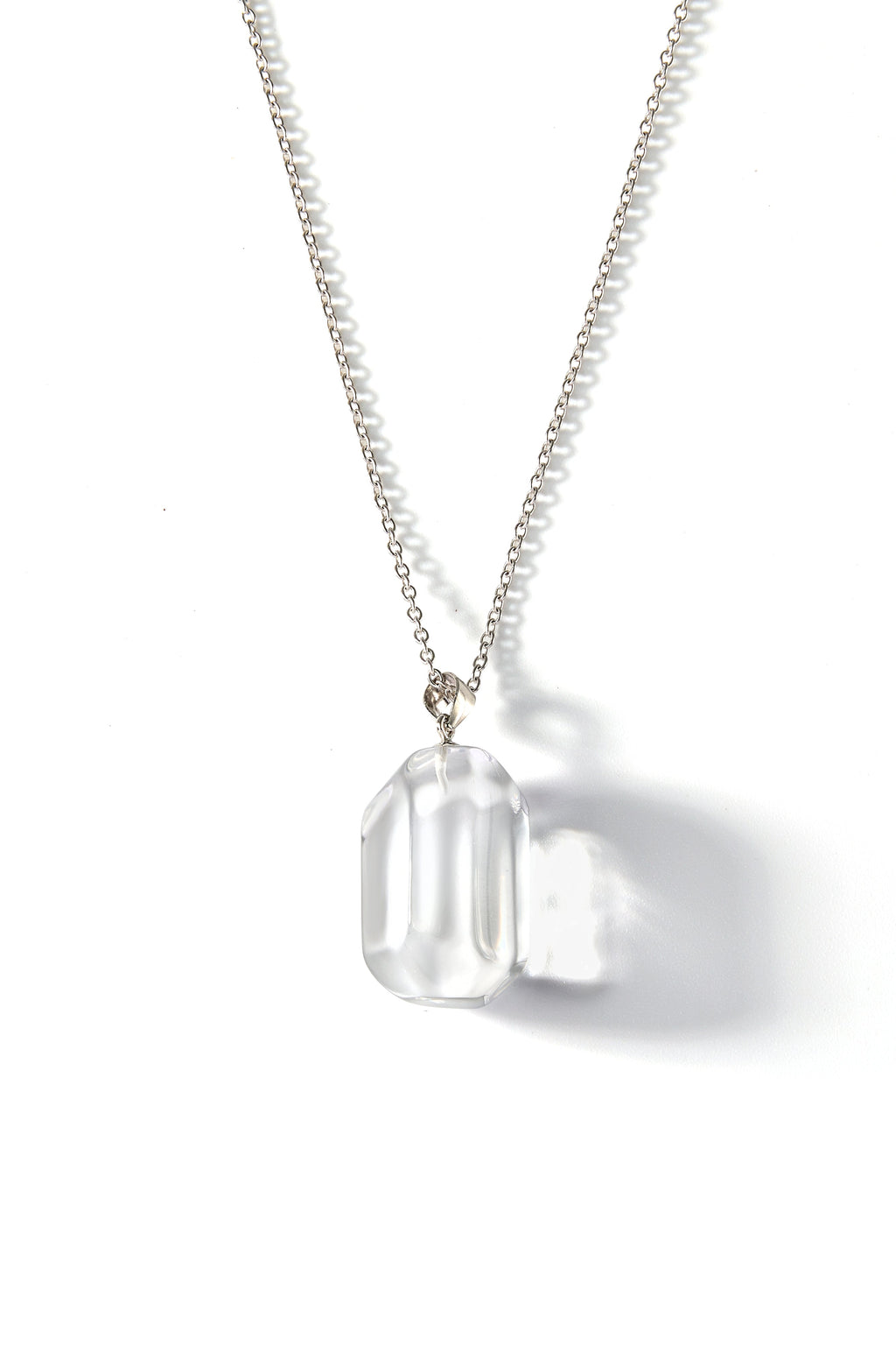 Clear Quartz Cleansing Pendant | Crystal Necklace