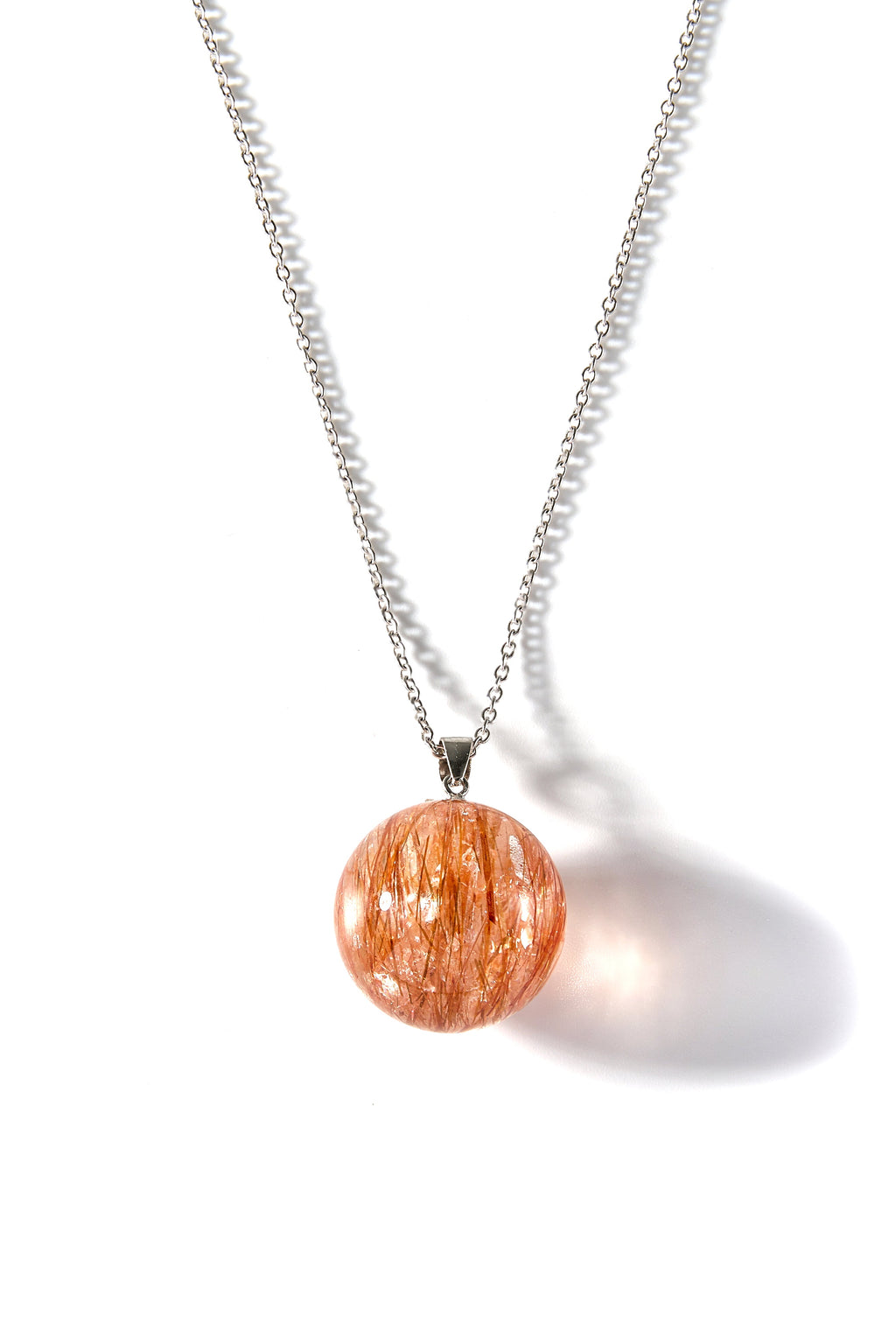 Abundance Medley Pendant | Black-Gold-Super-7 | Natural Crystal Necklace