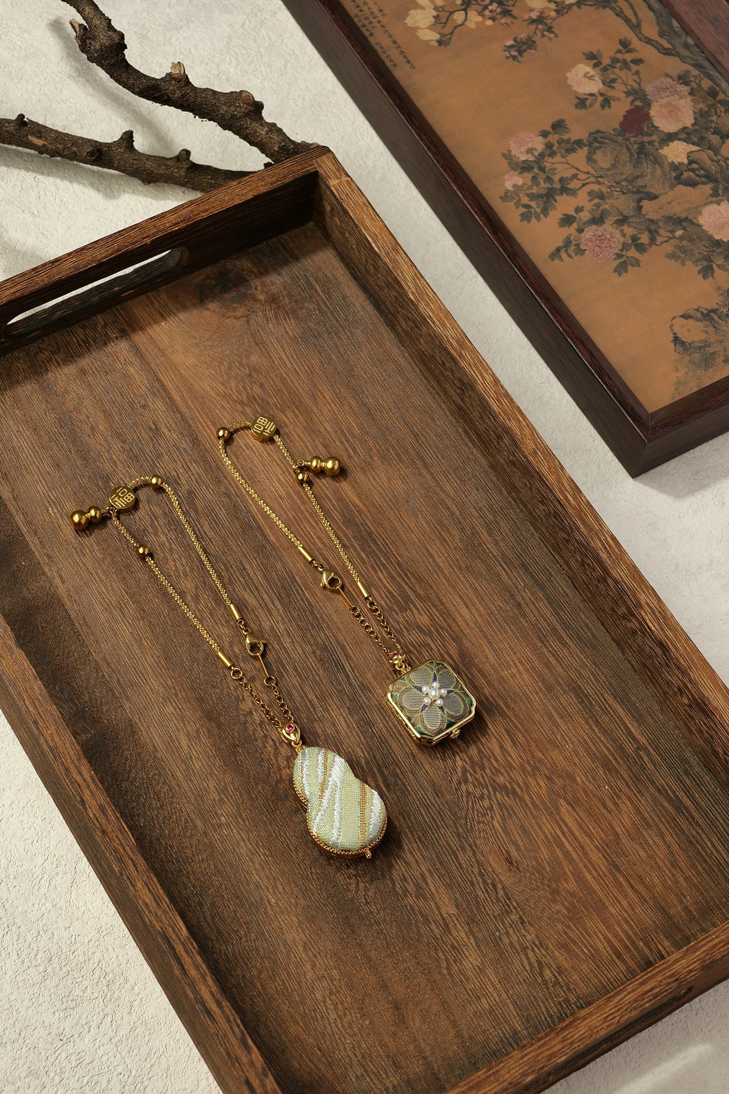 Auspicious bag pendant crafted from precious Song brocade using Chinese traditional craftsmanship