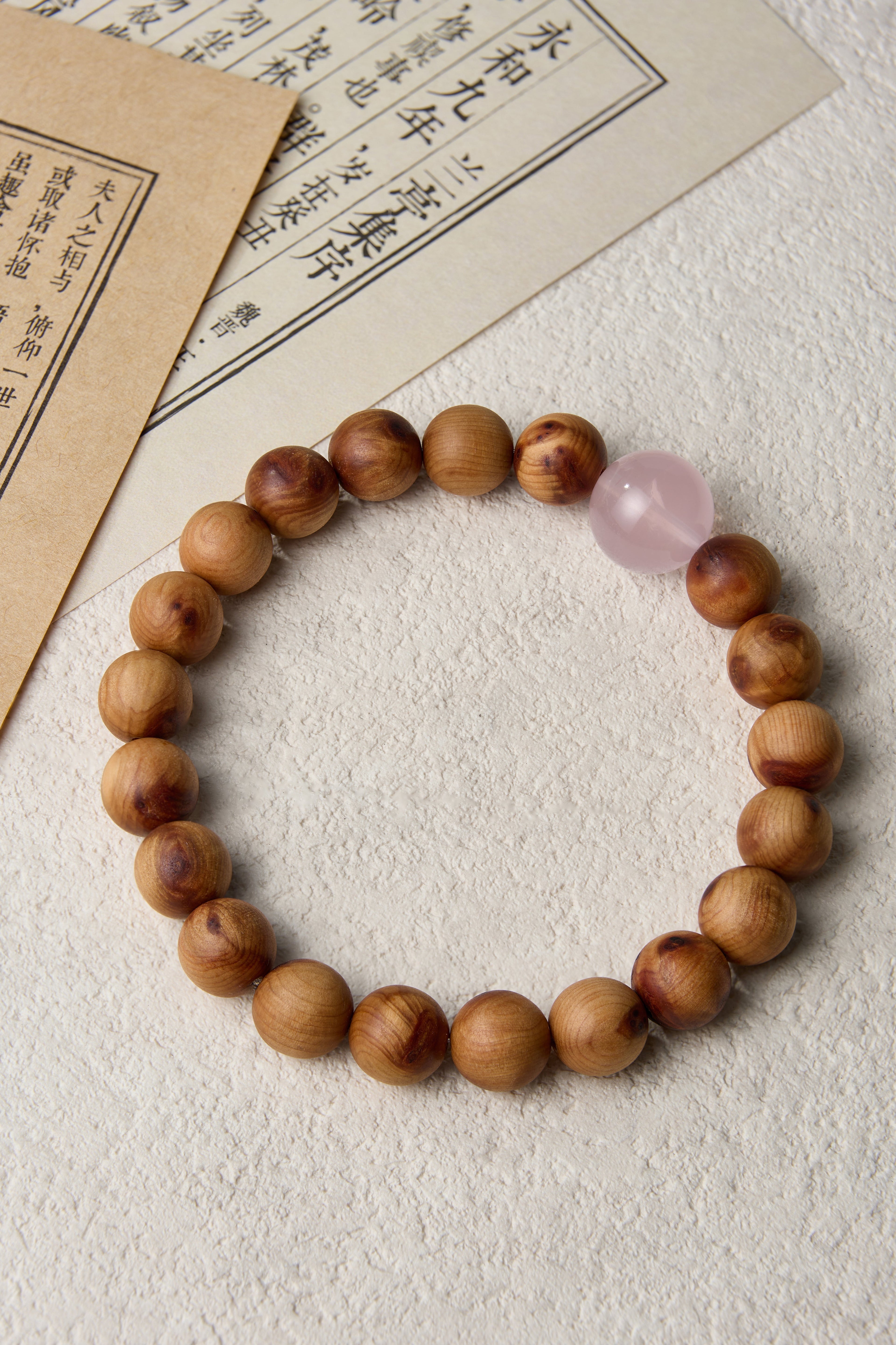 Boosting Romantic Attraction Thuja Sutchuenensis(Cliff Cypress) bracelet