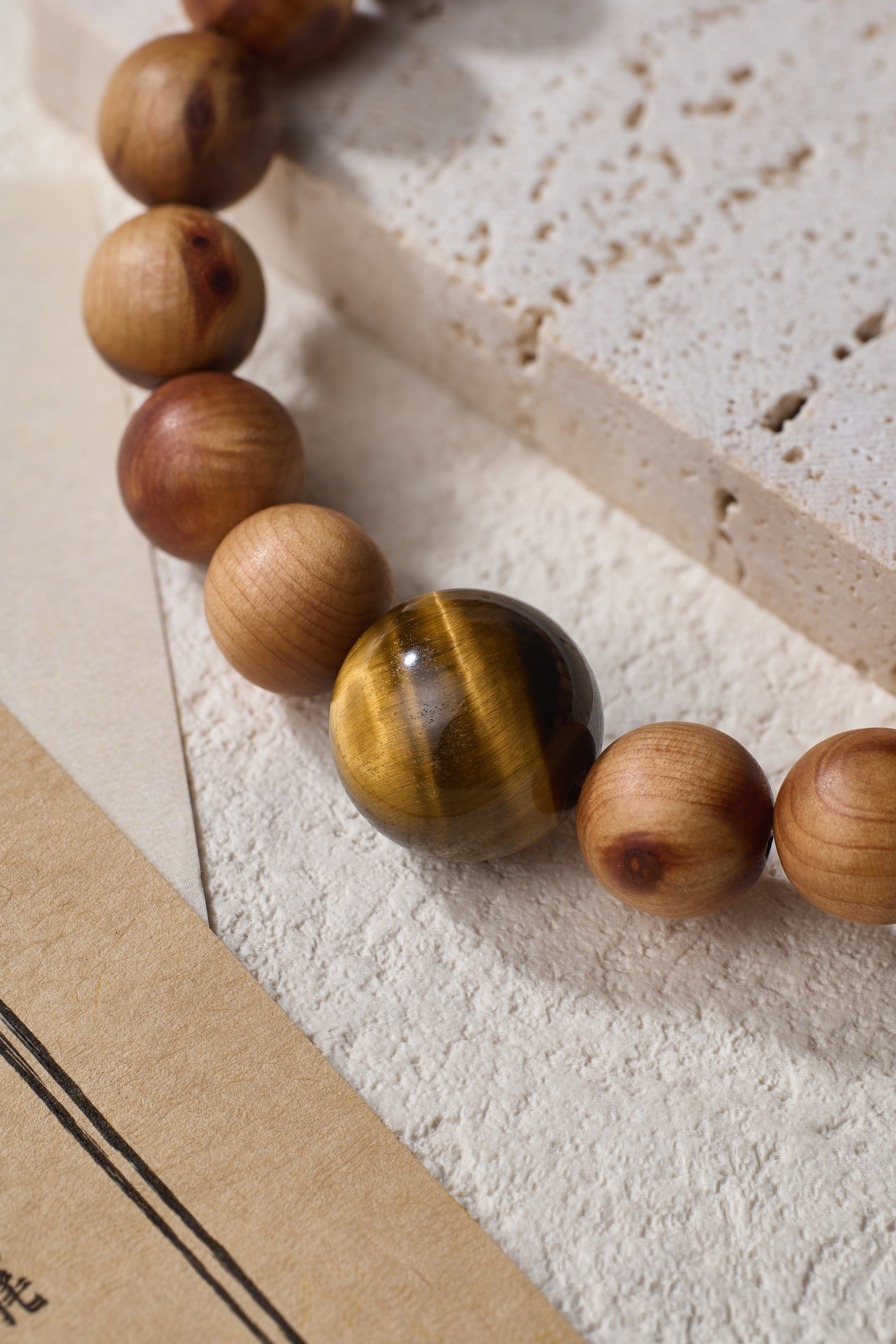 Guardian of Safety Thuja Sutchuenensis(Cliff Cypress)bracelet