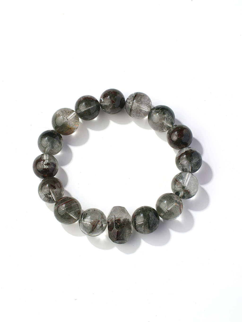 Wood Element One-of-a-Kind Crystal Bracelet-If you are always losing money