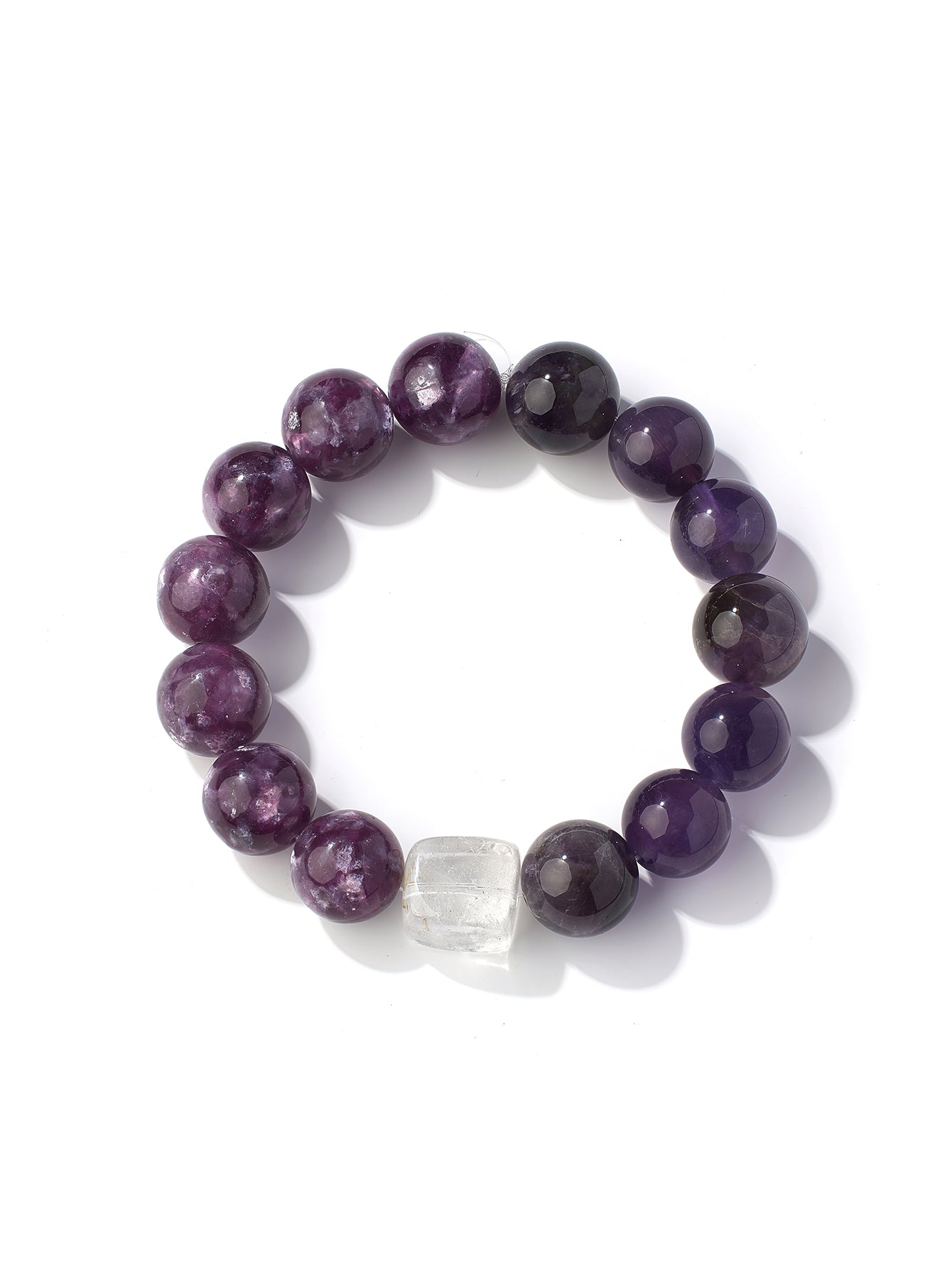 Fire Element One-of-a-Kind Crystal Bracelet-If you need a helping hand