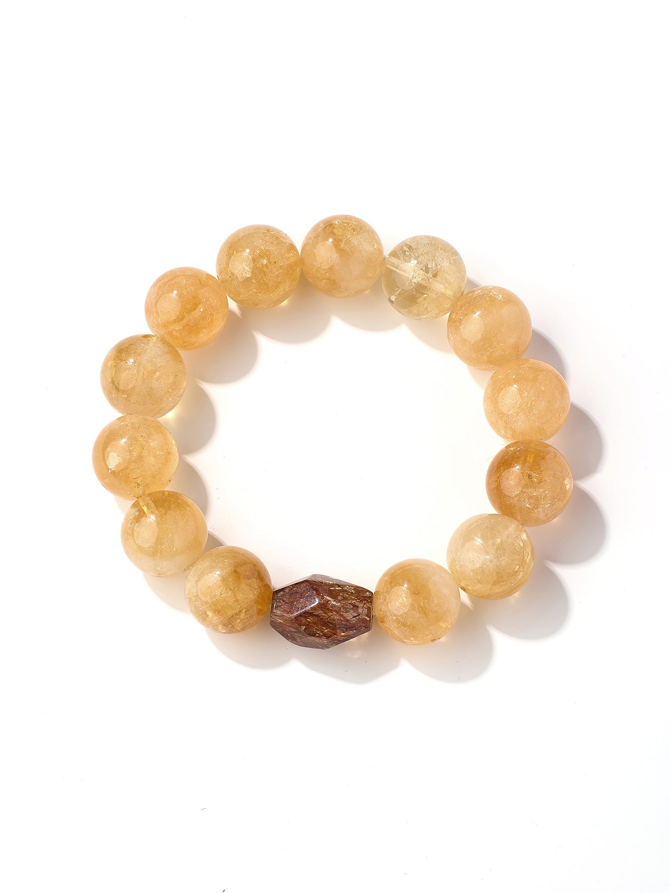 Earth Element One-of-a-Kind Crystal Bracelet-If you don't feel grounded