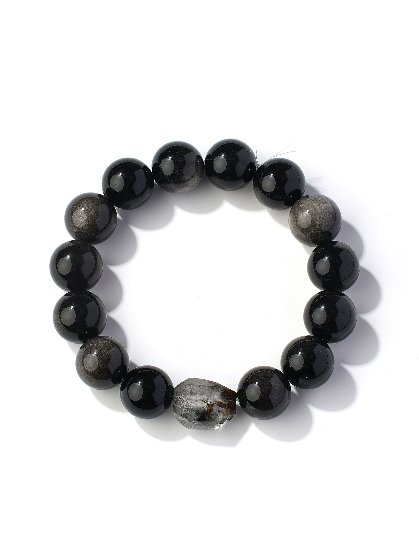 Water Element One-of-a-Kind Crystal Bracelet-if you need a helping hand