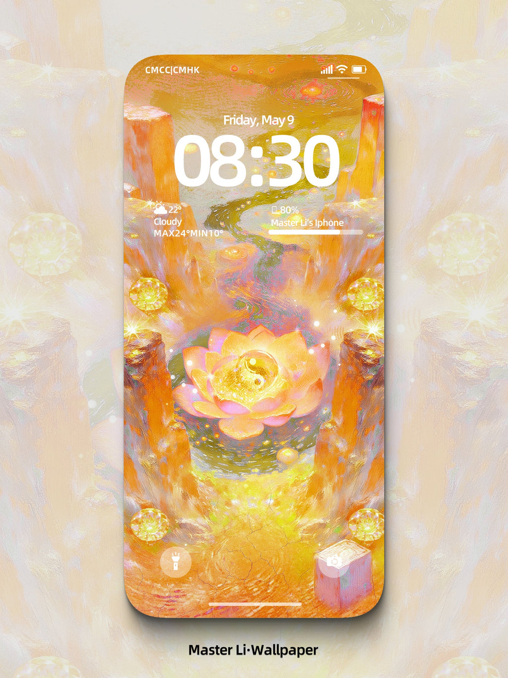 Feng Shui Digital Wallpaper – Element of Earth-Lucky charm