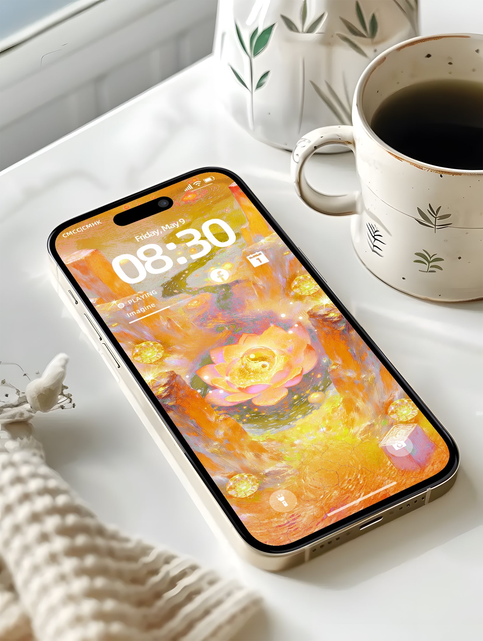 Feng Shui Digital Wallpaper – Element of Earth-Lucky charm