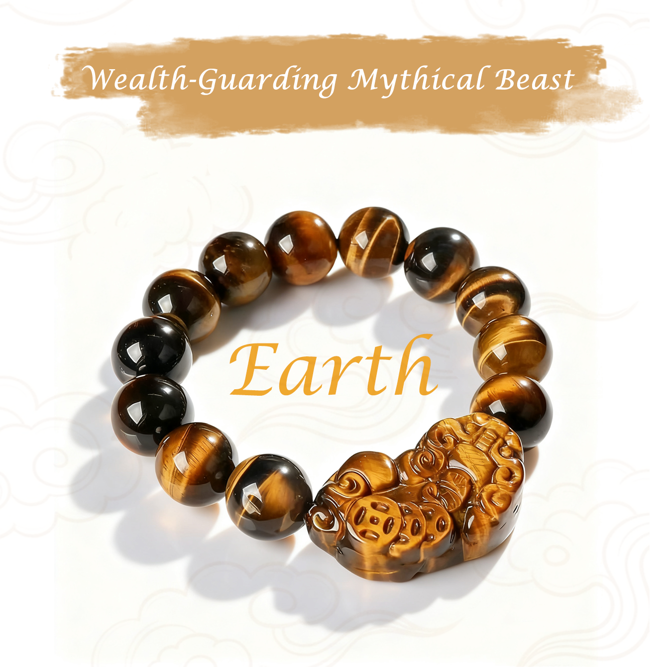 Tiger's Eye Pi Xiu Bracelet Product Description