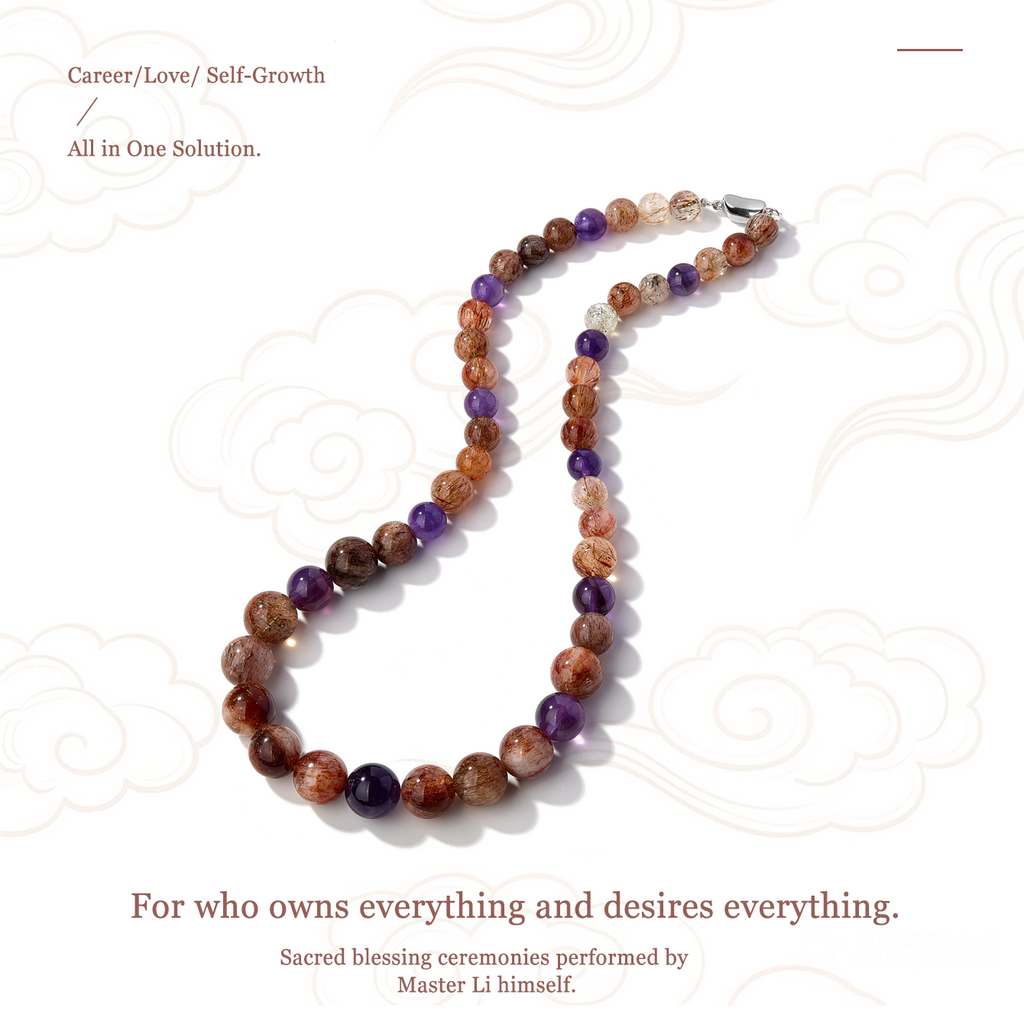 Multi Super Seven Crystal Necklace – Protect Everything You Love