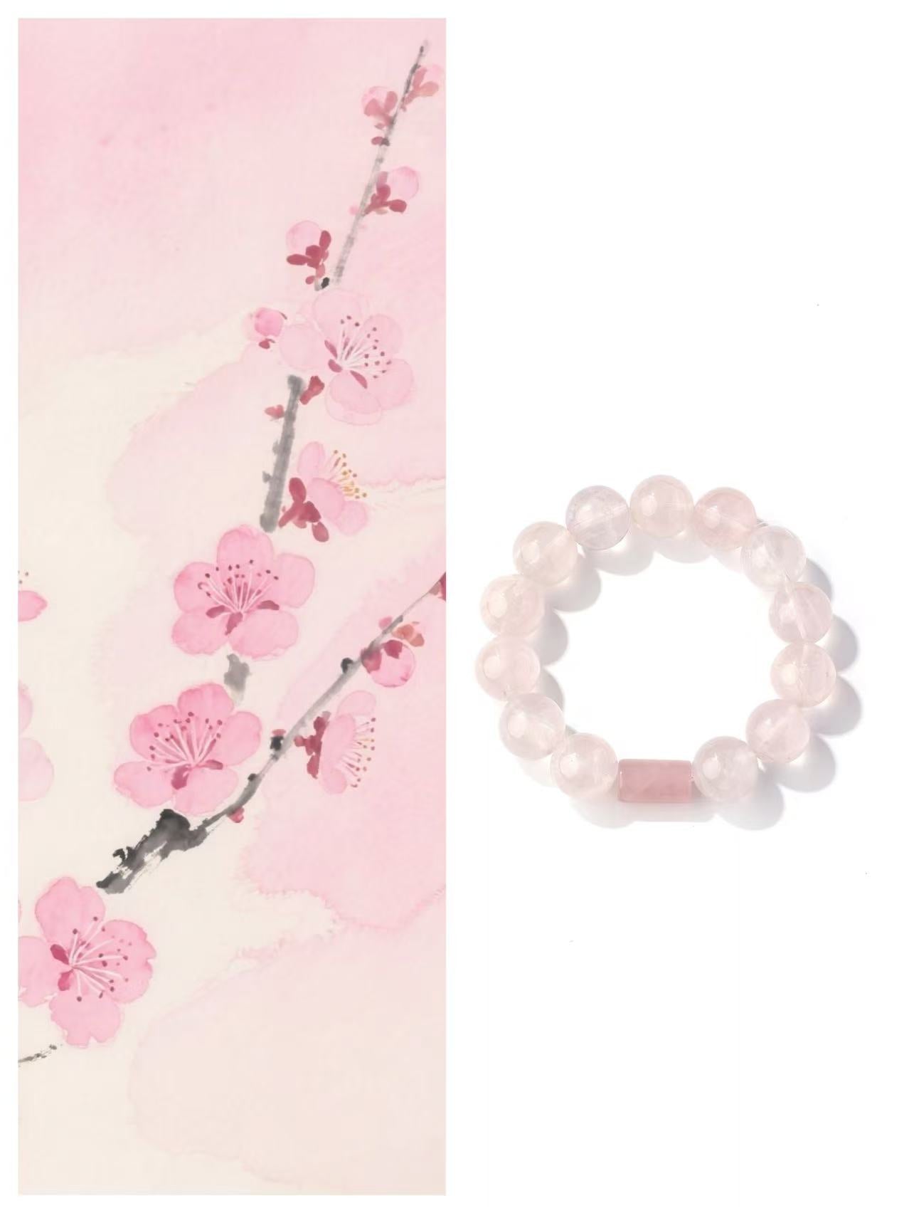 [Vincit Amor] Rose Quartz Bracelet — Manifest Soulmate & Attract True Love