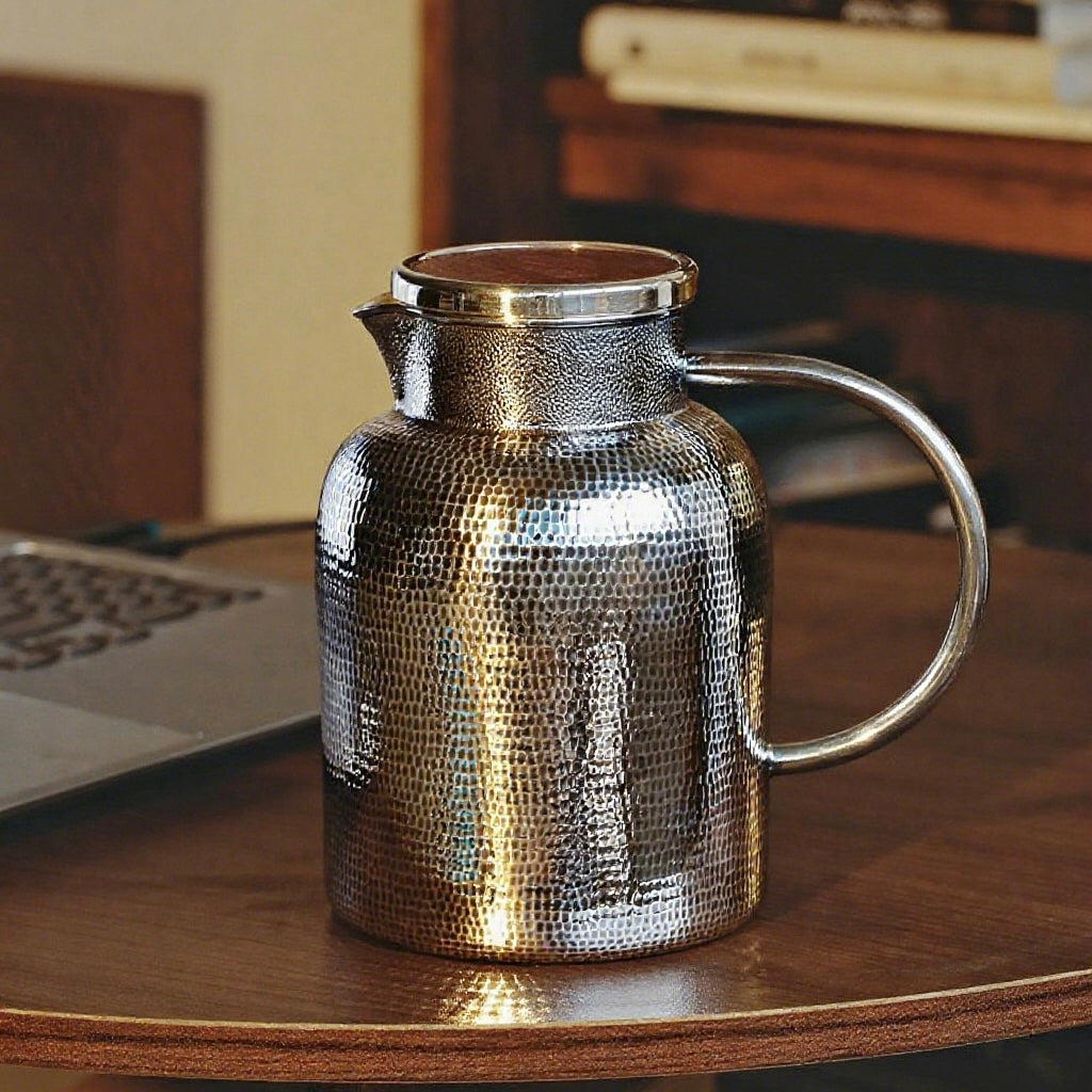 Minimalist Design - Silver Water Jugs