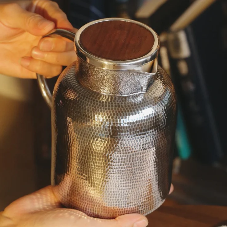 Minimalist Design - Silver Water Jugs