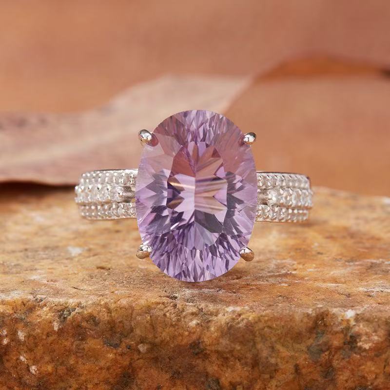 Girly Power - She-EO Success |925 silver Amethyst Ring