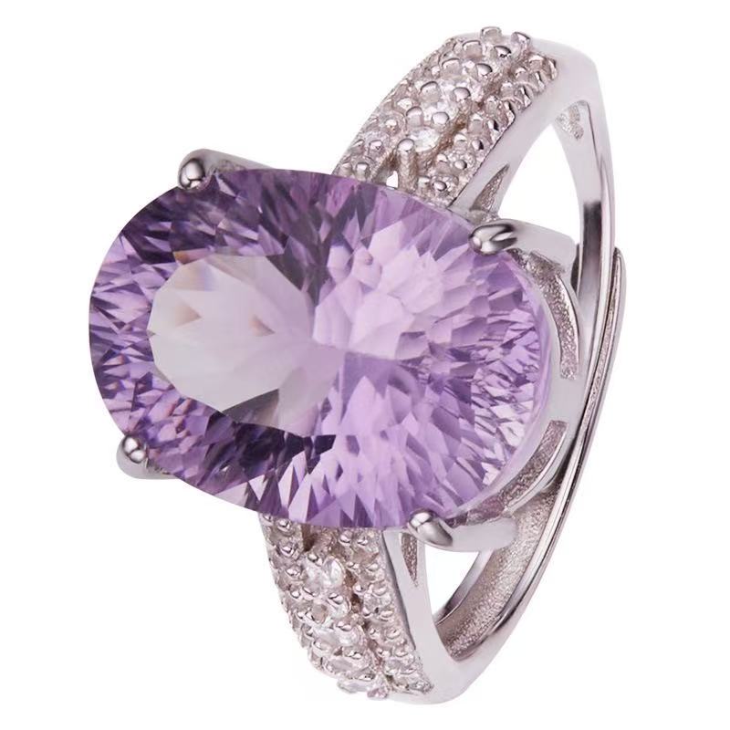 Girly Power - She-EO Success |925 silver Amethyst Ring
