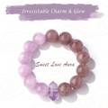 Enchanting Romance Aura  | One-of-A-Kind Crystal Bracelet