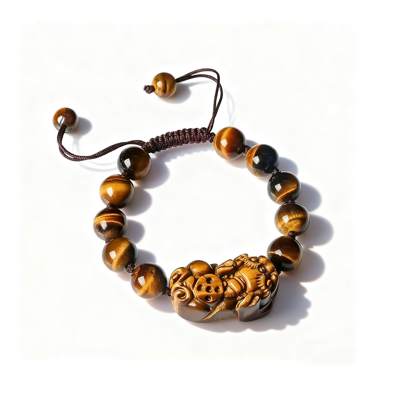 Tiger's Eye Pi Xiu Bracelet Product Description
