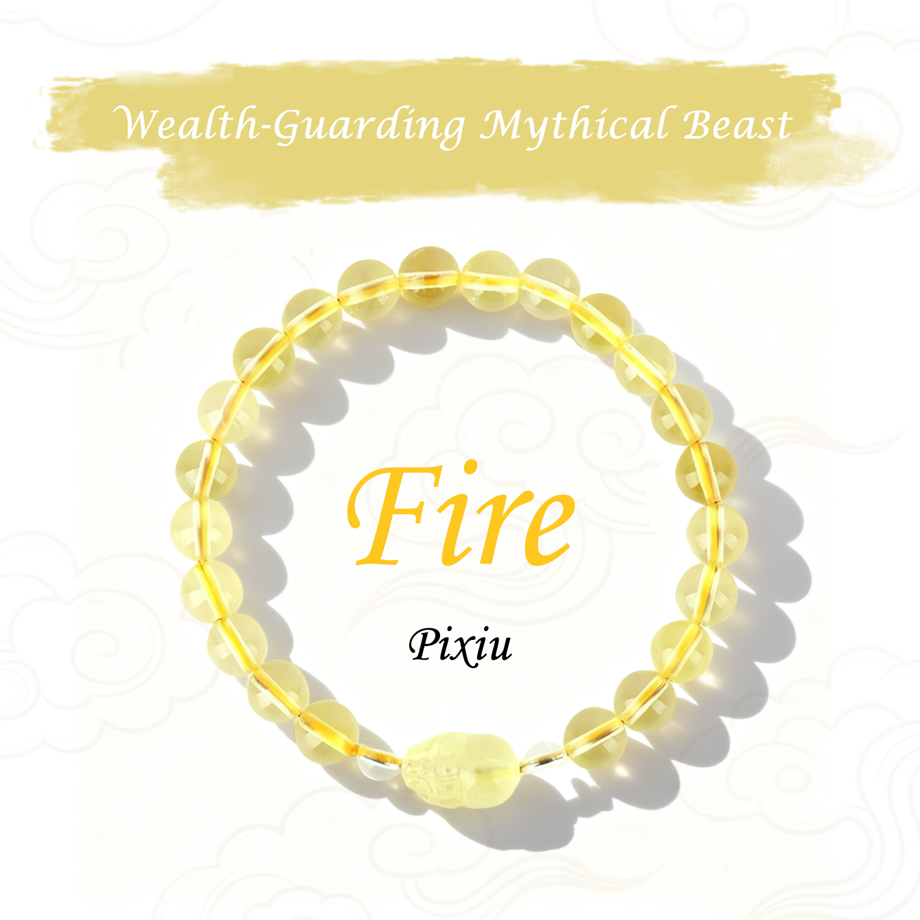 Guardian Beast of Wealth -Citrine × Pixiu