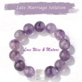 [Soulmate Frequency] Amethyst Bracelet – Late Marriage Solution